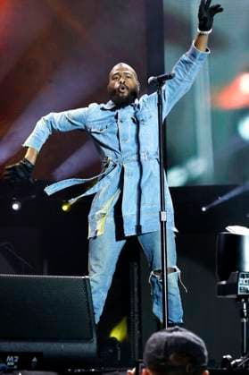 Duckwrth beim AT&T Playoff Playlist Live vor der College Football Playoff National Championship 2023 im Banc of California Stadium. Los Angeles, 07.01.2023