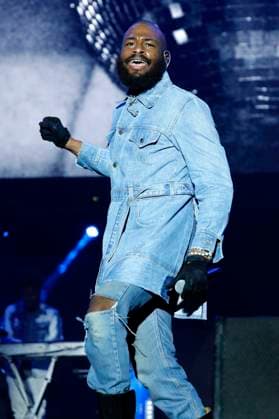 Duckwrth beim AT&T Playoff Playlist Live vor der College Football Playoff National Championship 2023 im Banc of California Stadium. Los Angeles, 07.01.2023