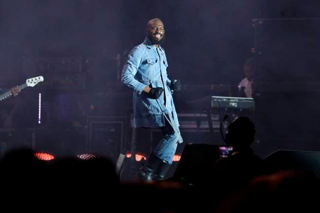 Duckwrth beim AT&T Playoff Playlist Live vor der College Football Playoff National Championship 2023 im Banc of California Stadium. Los Angeles, 07.01.2023