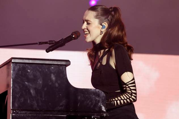 Em Beihold beim AT&T Playoff Playlist Live vor der College Football Playoff National Championship 2023 im Banc of California Stadium. Los Angeles, 07.01.2023