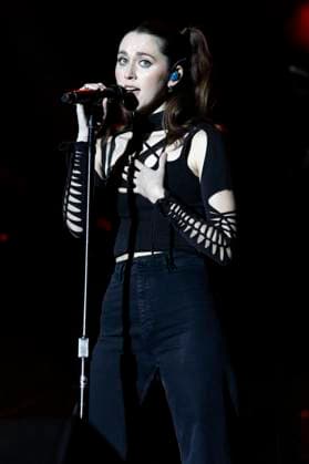 Em Beihold beim AT&T Playoff Playlist Live vor der College Football Playoff National Championship 2023 im Banc of California Stadium. Los Angeles, 07.01.2023