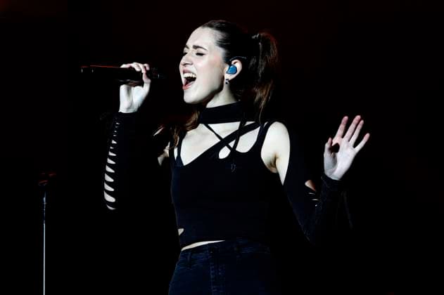 Em Beihold beim AT&T Playoff Playlist Live vor der College Football Playoff National Championship 2023 im Banc of California Stadium. Los Angeles, 07.01.2023