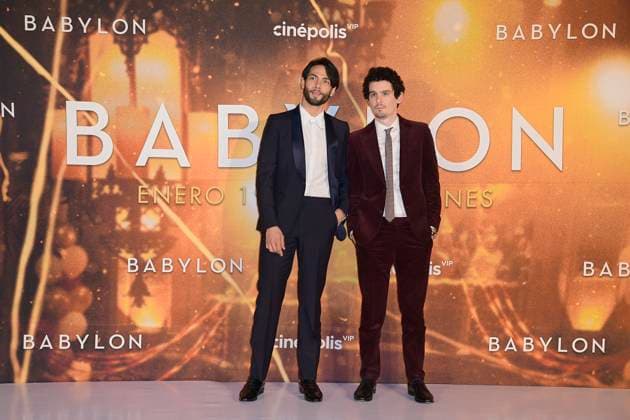 Babylon Film Mexico City Film Premiere January 8, 2023, Mexico City, Mexico: Diego Calva, Damien Chazelle, attend the red carpet of the Babylon film premiere at Plaza Carso. on January 8, 2023 in Mexico City, Mexico. (Photo by Jaime Nogales Eyepix Group) Copyright: xJaimexNogales xEyepixxGroupx JN_08012023_85594