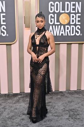 Liza Koshy on the red carpet at the 80th Annual Golden Globe AwardsÂ® at the Beverly Hilton in Beverly Hills, CA on Tuesday, January 10, 2023  Copyright: xHFPAxPhotographerx 34467-023PLX