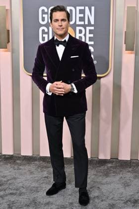 Matt Bomer on the red carpet at the 80th Annual Golden Globe AwardsÂ® at the Beverly Hilton in Beverly Hills, CA on Tuesday, January 10, 2023  Copyright: xHFPAxPhotographerx 34467-031PLX