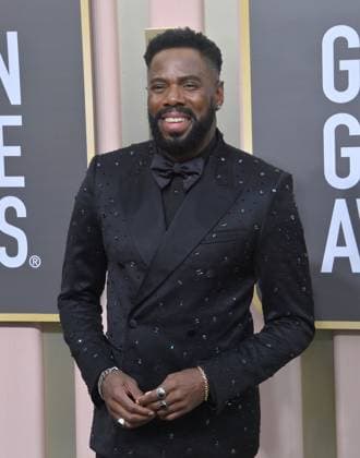 Colman Domingo arrives for the 80th annual Golden Globe Awards at the Beverly Hilton in Beverly Hills, California on Tuesday, January 10, 2023.  LAP20230110215 JIMxRUYMEN