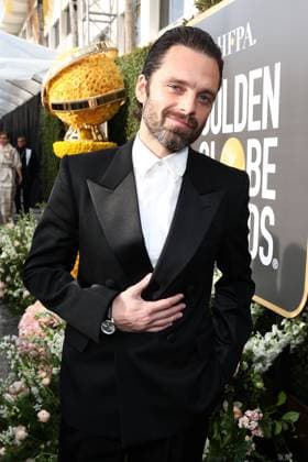 Sebastian Stan on the red carpet at the 80th Annual Golden Globe AwardsÂ® at the Beverly Hilton in Beverly Hills, CA on Tuesday, January 10, 2023  Copyright: xHFPAxPhotographerx 34467-034PLX