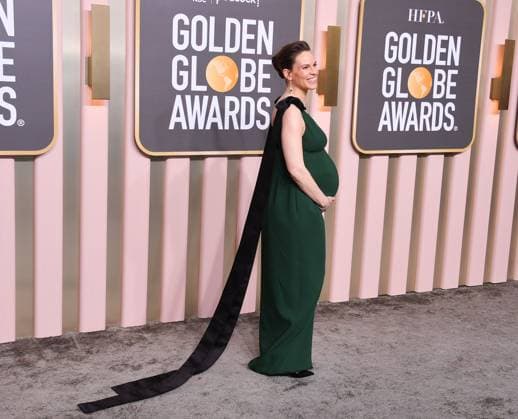January 10, 2023, Los Angeles, California, United States: Hilary Swank attends the 80th Annual Golden Globe Awards, Arrivals held at The Beverly Hilton in Los Angeles on Jan 10, 2023. Los Angeles United States  - ZUMAc35_ 20230110_zaf_c35_150 Copyright: xGeorgexPimentelx