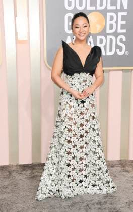Stephanie Hsu at arrivals for 80th Annual Golden Globe Awards - Arrivals, Beverly Hilton Hotel, Beverly Hills, CA January 10, 2023. Photo By: Elizabeth Goodenough Everett Collection at arrivals for 80th Annual Golden Globe Awards - Arrivals, Beverly Hilton Hotel, Beverly Hills, CA January 10, 2023. Photo By: Elizabeth Goodenough Everett Collection PUBLICATIONXNOTxINxCANxCHNxFRAxITAxJPNxNORxPOLxRUSxESPxUKxUSA