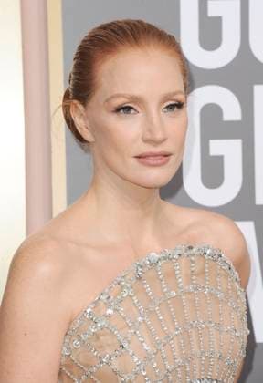 Jessica Chastain at arrivals for 80th Annual Golden Globe Awards - Arrivals, Beverly Hilton Hotel, Beverly Hills, CA January 10, 2023. Photo By: Elizabeth Goodenough Everett Collection at arrivals for 80th Annual Golden Globe Awards - Arrivals, Beverly Hilton Hotel, Beverly Hills, CA January 10, 2023. Photo By: Elizabeth Goodenough Everett Collection PUBLICATIONXNOTxINxCANxCHNxFRAxITAxJPNxNORxPOLxRUSxESPxUKxUSA