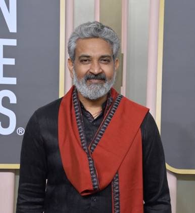 S. S. Rajamouli arrives for the 80th annual Golden Globe Awards at the Beverly Hilton in Beverly Hills, California on Tuesday, January 10, 2023.  LAP20230110536 JIMxRUYMEN