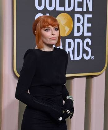 Natasha Lyonne arrives for the 80th annual Golden Globe Awards at the Beverly Hilton in Beverly Hills, California on Tuesday, January 10, 2023.  LAP20230110582 JIMxRUYMEN
