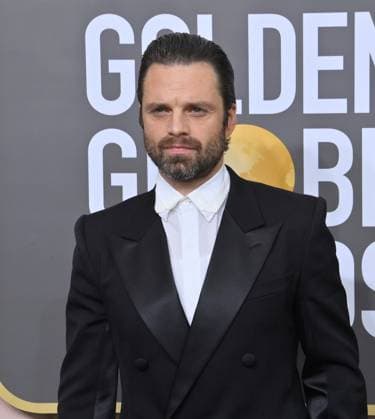 Sebastian Stan arrives for the 80th annual Golden Globe Awards at the Beverly Hilton in Beverly Hills, California on Tuesday, January 10, 2023.  LAP20230110658 JIMxRUYMEN