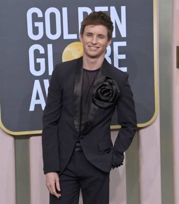Eddie Redmayne arrives for the 80th annual Golden Globe Awards at the Beverly Hilton in Beverly Hills, California on Tuesday, January 10, 2023.  LAP20230110690 JIMxRUYMEN