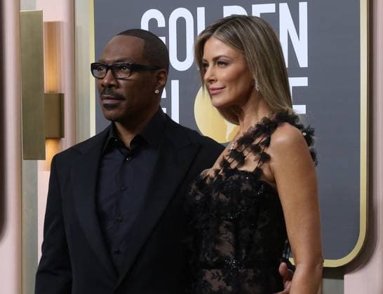 January 10, 2023, Beverly Hills, California, USA: Eddie Murphy, Paige Butcher on the red carpet at the 80th Annual Golden Globe Awards at The Beverly Hilton on January 10, 2023 in Beverly Hills, California. BNS PI Beverly Hills USA - ZUMAp124 20230110_zaa_p124_052 Copyright: xBURTxHARRISx