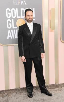 Sebastian Stan at arrivals for 80th Annual Golden Globe Awards - Arrivals 3, Beverly Hilton Hotel, Beverly Hills, CA January 10, 2023. Photo By: Elizabeth Goodenough Everett Collection at arrivals for 80th Annual Golden Globe Awards - Arrivals 3, Beverly Hilton Hotel, Beverly Hills, CA January 10, 2023. Photo By: Elizabeth Goodenough Everett Collection PUBLICATIONXNOTxINxCANxCHNxFRAxITAxJPNxNORxPOLxRUSxESPxUKxUSA
