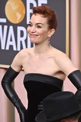 Britt Lower bei der Verleihung der 80. Golden Globe Awards im Beverly Hilton Hotel. Beverly Hills, 10.01.2023