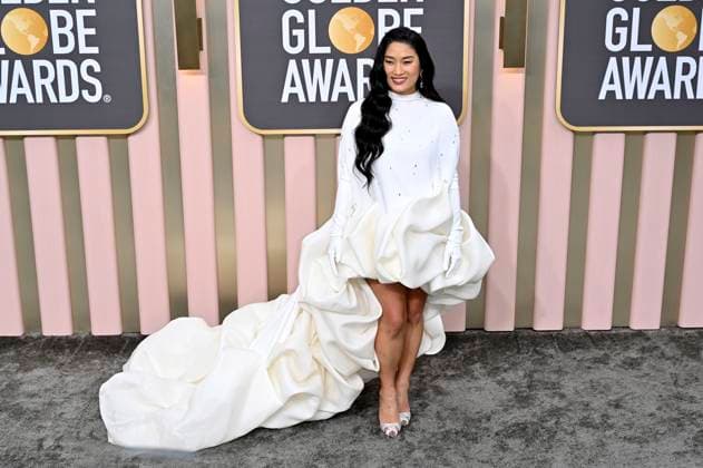 Chloe Flower bei der Verleihung der 80. Golden Globe Awards im Beverly Hilton Hotel. Beverly Hills, 10.01.2023