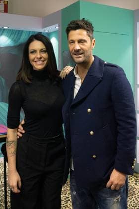 Florence, Pitti Uomo 103 In the photo Pamela Camassa and Filippo Biciglia from 2STAR11 01 2023 Florence Italy  Copyright: xGiannixPasquinix xipa-agency.netx xGiannixPasquini Ipax IPA_IPA35427852