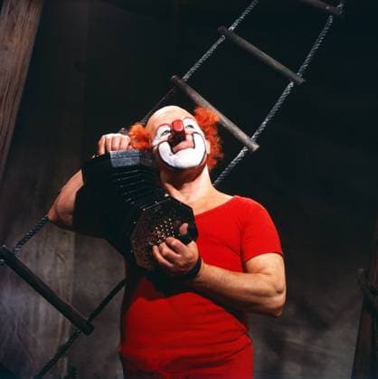 Charlie Rivel Charlie Rivel, spanischer Clown, in einem Fernsehspecial, Deutschland um 1966., Deutschland , Deutschland Copyright: FredxLindinger Nur redaktionelle Nutzung. Editorial usage only. LIN_7601001846 UnitedArchives EDITORIAL USE ONLY