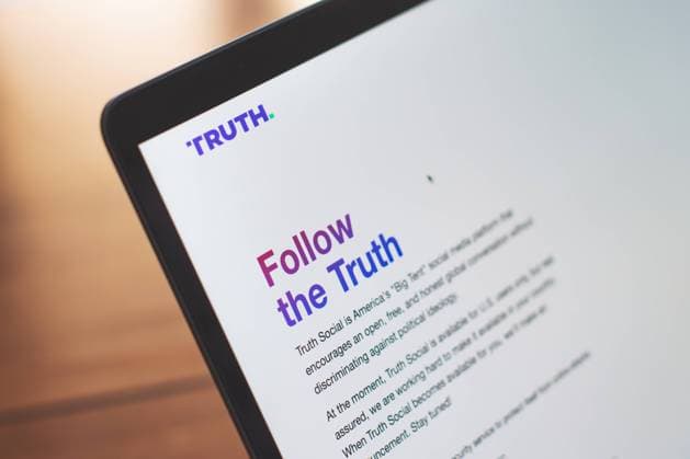 Truth Social Home jetzt nur noch für US-Nutzer *** Truth Social Home Now only still for US User 1104300088