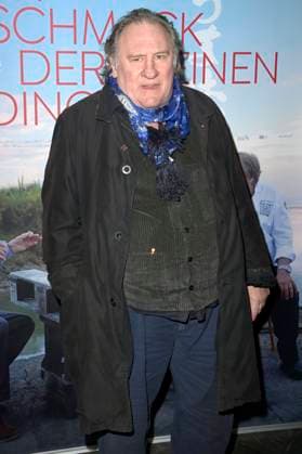 Entertainment Themen der Woche KW02 Entertainment Bilder des Tages Gerard Depardieu bei der Premiere des Kinofilms Der Geschmack der kleinen Dinge Umami im Cinema Paris. Berlin, 12.01.2023 *** Gerard Depardieu at the premiere of the feature film The Taste of Small Things Umami at Cinema Paris Berlin, 12 01 2023 Foto:xF.xKernx xFuturexImage