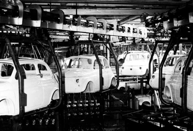 RECORD DATE NOT STATED Conveyors of the fiat 500. Italy 1967 01 02 1967 972_16_W283133