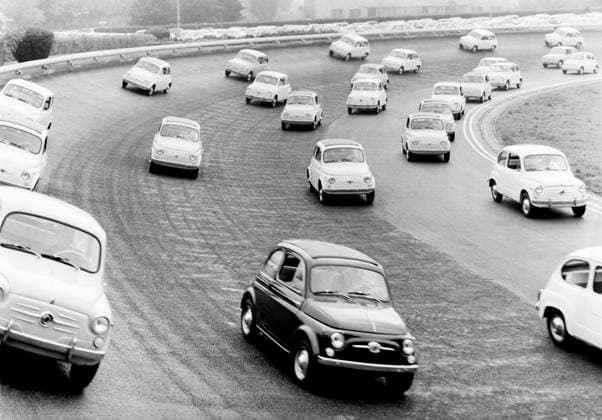 RECORD DATE NOT STATED Fiat mirafiori. car test. Italy 1963 01 02 1963 972_45_W283132