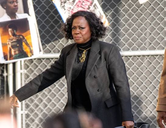 Celebrities At The ?Jimmy Kimmel Live!? Show Studios. Featuring: Viola Davis Where: Los Angeles, California, United States When: 12 Jan 2023 Credit: BauerGriffin INSTARimages.com Cover Images Copyright: xx 52338588 EDITORIAL USE ONLY. NOT FOR USE BY NEWSPAPERS BASED IN THE UK.