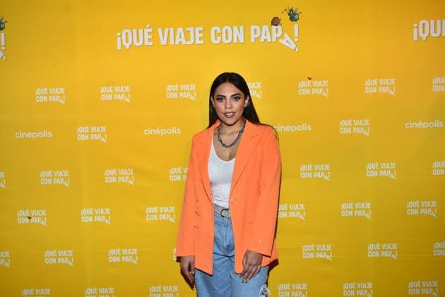 Daddy Daughter Trip Mexico City Film Premiere January 14, 2023, Mexico City, Mexico: Ilse Arroyo attends at Daddy Daughter Trip film premiere at Cinepolis Mitikah. on January 14, 2023 in Mexico City, Mexico. (Photo by Carlos Tischler Eyepix Group) Copyright: xCarlosxTischler xEyepixxGroupx CT_14012023_86186