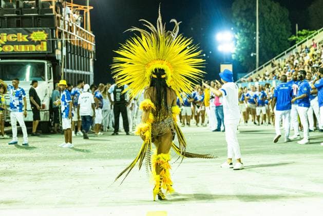 RIO DE JANEIRO, RJ - 15.01.2023: ENSAIOS TÉCNICOS CARNAVAL RIO2023 ESPECIAL - Império Serrano and Paraíso do Tuiuti open the technical rehearsal season of the Rio de Janeiro Special Group at Marquês de Sapucaí this Sunday (15). x2320847x  CarlosxSanttos