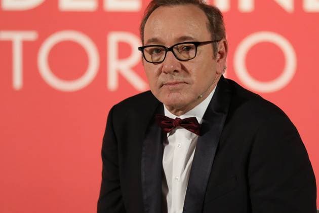 January 16, 2023, Turin, Piedmont, Italy: Amid a string of sexual misconduct accusations, Oscar-winning actor KEVIN SPACEY makes his first voluntary public appearance in 5 years by attending a Masterclass and Honorary Award Event organized by the Museo Nazionale del Cinema in front of a sold out crowd in Turin, Italy Turin Italy - ZUMAc179 20230116_zep_c179_053 Copyright: xMickaelxChavetx