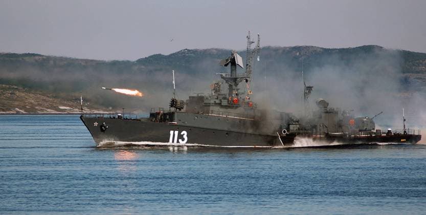 RUSSIAN NAVY DAY 161295 29.07.2007 Firing missiles. The Northern Fleet, Severomorsk. Sergey Eshenko Sputnik Severomorsk Russia  Copyright: xSergeyxEshenkox
