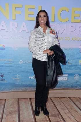 January 18, 2023, Mexico City, Mexico: Consuelo Duval attends a press conference to promote the film Infelices para Siempre at Cinepolis VIP Universidad. on January 18, 2023 in Mexico City, Mexico. Mexico City Mexico - ZUMAe321 20230119_zia_e321_021 Copyright: xJaimexNogales xEyepixxGroupx