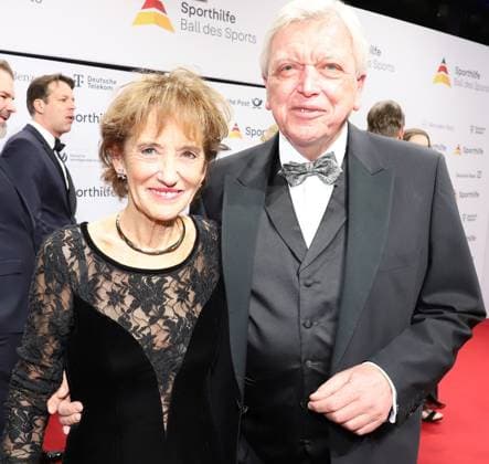 21.01.2023 Frankfurt am Main, Festhalle Der 52. Ball des Sports der Deutschen Sporthilfe ehemaliger Ministerpräsident Hessens VolkerBouffier mit Ehefrau Ursula