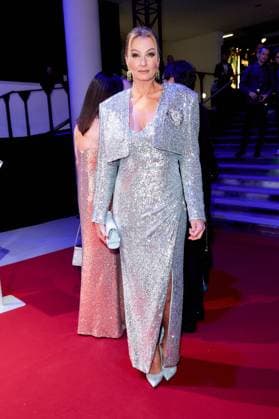 52. Ball des Sports Franziska van Almsick beim 52. Ball des Sports in der Festhalle in Frankfurt am Main. Copyright: xEventpressxGolejewskix