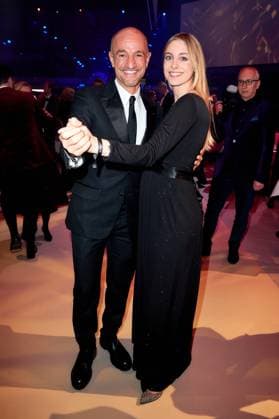 52. Ball des Sports Peyman Amin mit Freundin Sandra beim 52. Ball des Sports in der Festhalle in Frankfurt am Main. Copyright: xEventpressxGolejewskix