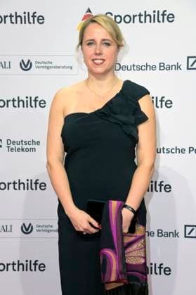 Christina Mohr beim 52. Ball des Sports 2023 in der Festhalle Frankfurt. Frankfurt am Main, 21.01.2023
