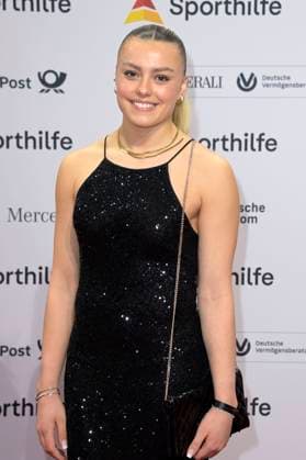 Emma Malewski beim 52. Ball des Sports 2023 in der Festhalle Frankfurt. Frankfurt am Main, 21.01.2023
