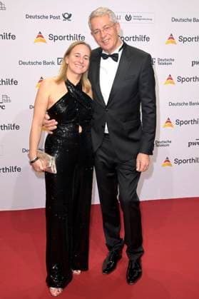 Susanne Brand und Stefan Schulte beim 52. Ball des Sports 2023 in der Festhalle Frankfurt. Frankfurt am Main, 21.01.2023
