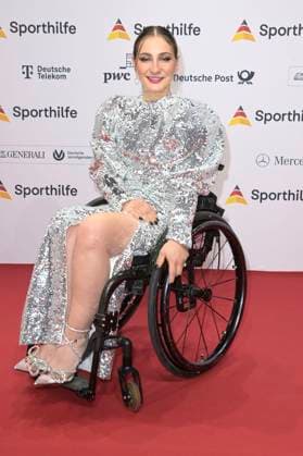 Kristina Vogel beim 52. Ball des Sports 2023 in der Festhalle Frankfurt. Frankfurt am Main, 21.01.2023