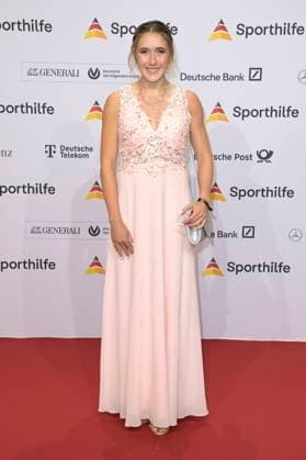 Rebekka Haase beim 52. Ball des Sports 2023 in der Festhalle Frankfurt. Frankfurt am Main, 21.01.2023