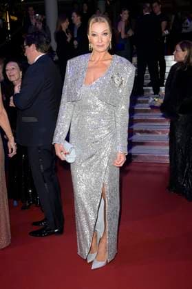 Franziska van Almsick beim 52. Ball des Sports 2023 in der Festhalle Frankfurt. Frankfurt am Main, 21.01.2023