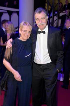 Heiner Brand mit Ehefrau Christel Brand beim 52. Ball des Sports 2023 in der Festhalle Frankfurt. Frankfurt am Main, 21.01.2023