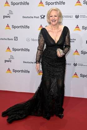 Marika Kilius beim 52. Ball des Sports 2023 in der Festhalle Frankfurt. Frankfurt am Main, 21.01.2023