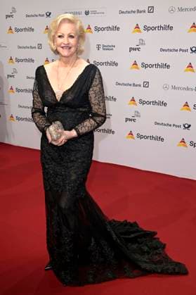 Marika Kilius beim 52. Ball des Sports 2023 in der Festhalle Frankfurt. Frankfurt am Main, 21.01.2023