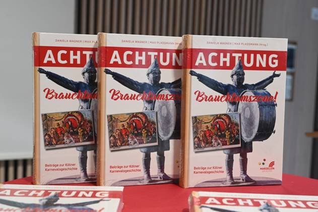 Buchvorstellung Achtung Brauchtumszone - Beiträge zur Kölner Karnevalsgeschichte. Anlässlich des 200jährigen Jubiläum veröffentlicht das Historische Archiv seinen neuen Mitteilungsband.