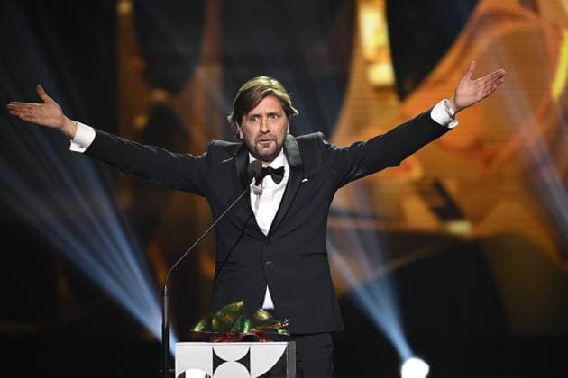 Ruben Ostlund wins the Best Director award for his film Triangle of sadness during the Swedish Film Awards, Guldbaggegalan, at Cirkus in Stockholm, Sweden, January 23, 2023 STOCKHOLMK SWEDEN x10040x,  Copyright: xAndersxWiklund TTx SWEDISH FILM AWARDS 2023 SCANPIXB054499
