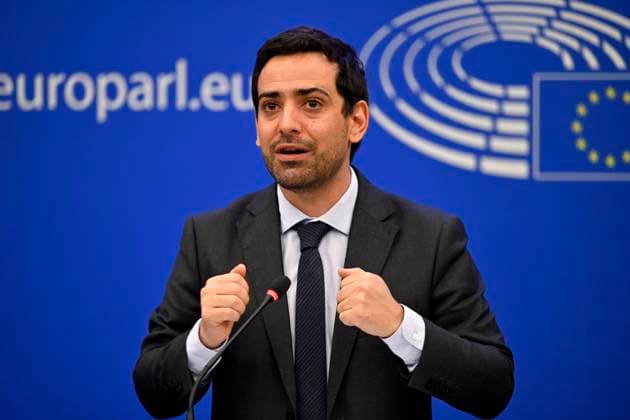 Politiker Stephane Sejourne bei einer Pressekonferenz der Fraktion Renew Europe im Euröpäischen Parlament. Straßburg, 17.01.2023 Grand Est Frankreich *** Politician Stephane Sejourne at a press conference of the Renew Europe Group in the European Parliament Strasbourg, 17 01 2023 Grand Est France Copyright: xDwixAnoraganingrumx