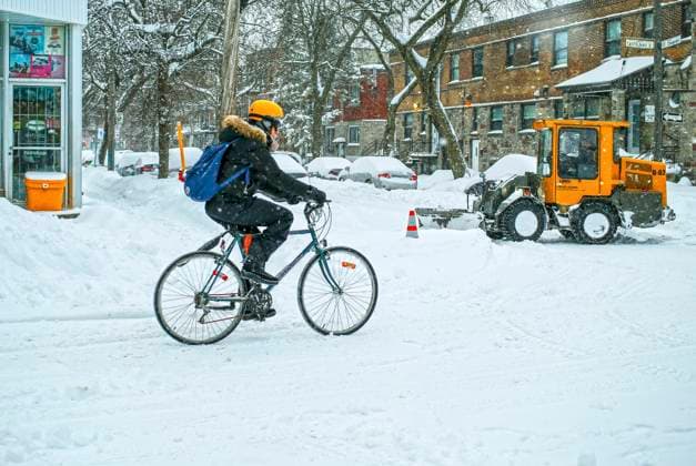January 26, 2023, Montreal, Quebec, Canada: Views from the streets in Montreal in winter time Montreal Canada - ZUMAs278 20230126_zip_s278_005 Copyright: xSerkanxSenturkx